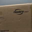 HOOBRO Bar Table, Rectangular Pub Table, 47.2 Counter Height Bar Table, Industrial Bar Height Table, Dining Table for Kitchen, Living Room, Easy to Assemble, Rustic Brown BF50BT01