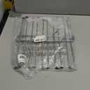 ZEDODIER Scarf Organizer Scarf Hanger for Closet, Rotatable Sturdy Hijab Holder Holds 20 Scarves, Space Saving Closet Organizers and Storage, Silver (1 Pack)