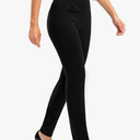 Rammus Women's High Waist Dress Pants with Pockets Business Casual Work Pants for Women Stretchy Skinny Slacks for Office(34xL)