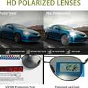 Polarized Photochromic Sports Sunglasses for Men UV-Protection Day & Night Driving Glasses - Al-Mg Metal Ultralight