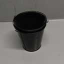 15 Pack 4 Inch Black Iron Pail, Metal Buckets with Handle, Easter Bucket, Pencil Holder and Flower Pots, Used to Carry, Store, or Even Plant, by GENHAKON.