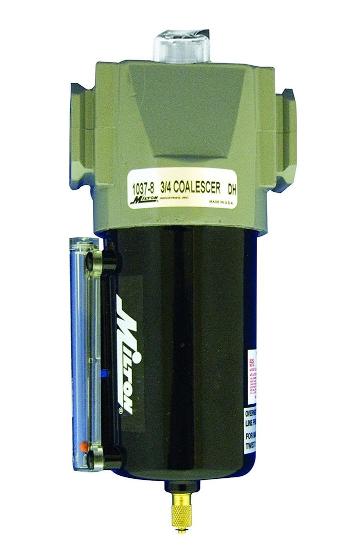 Milton 1037-8 3/4" NPT Metal FRL Coalescing Filter