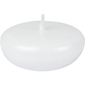 Zest Candle 24-Piece Folding Candles, 2.25-Inch, Pearl White