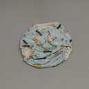 Esembly Cloth Diaper Cover - Reusable Swim Diaper, Waterproof, Breathable - Adjustable Outer Layer Over Absorbent Inner for Blowout Protection - Buses, Size 2 (18-35lbs)