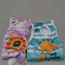 Jollywoods 3 Pack Washable Female Dog Diaper Onesie Sanitary Pantie with Adjustable Suspender, Reusable Fixed Diapers, Super Absorbent Leakproof for Small Medium Large Dog in Heat Cycle M