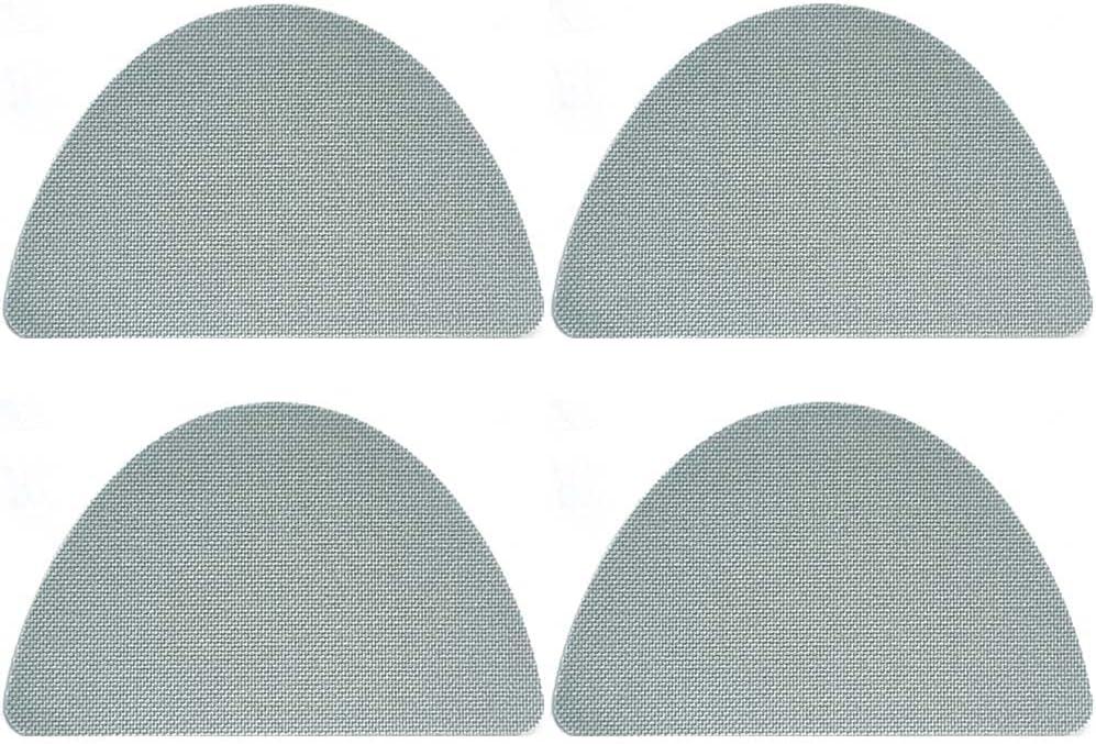 Shoe Toebox Toeburst Blowout Hole Prevention Repair Inserts/Patches (Grey)