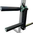 Power Rack Mounted Leg Extension & Curl Machine for Home Gym Equipment, Adjustable Leg Press Attachment for Lower Body Muscle Training