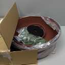 Lifewit Cat Litter Box, Hidden Enclosure Litter Tray with Odor Control & Carbon Filter in Living Room, Bedroom, Corner with Faux Plant& Plastic Scoop, 48 x 120 cm/19x47, Brown