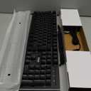 RedThunder K10 Wireless Gaming Keyboard and Mouse Combo, LED Backlit Rechargeable 3800mAh Battery, Mechanical Feel Anti-ghosting Keyboard + 7D 3200DPI Mice for PC Gamer (Black)