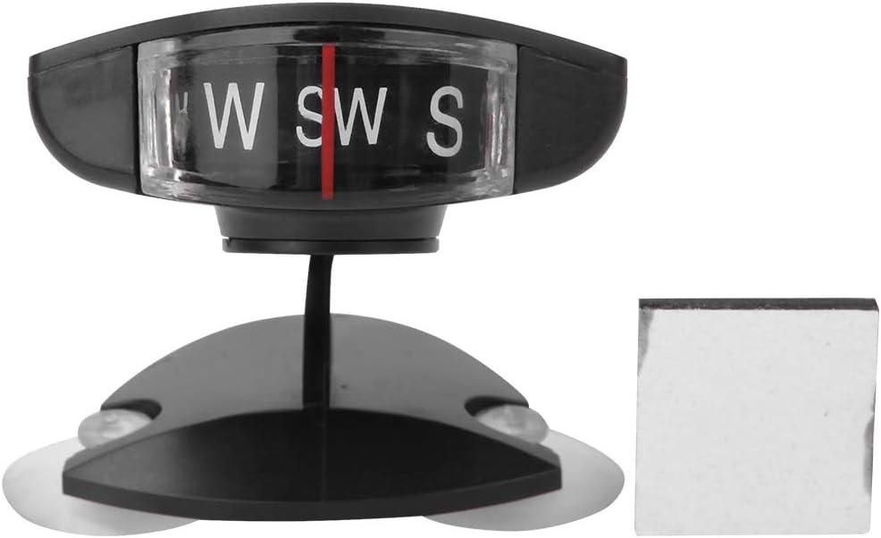 Outdoor Compass, Easily Mounted Car & Boat Compass, Points to South, Plastic