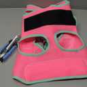 Dog Grooming Hammock,XS Pink Hanging Harness Holder for Nail Clipping/Trimming,Grooming Sling Hanger with Thick Fabric Neck Support,Strap Restraint for Claw Care (X-Small 8-14 LB/Pink)