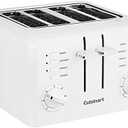 Cuisinart CPT-142P1 4-Slice Compact Plastic Toaster, White