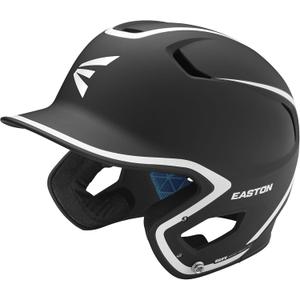 Easton | Z5 2.0 Batting Helmet | Baseball | Junior (6 1/2" - 7 1/8") | Matte Two-Tone Black/White