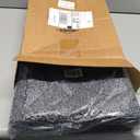 Premium Microfiber Indoor Door Mat  32"x48" Washable Entry Mat, Non-Slip, Waterproof Backing, Super Absorbent, Low Profile Entryway Doormat for Indoor Entrance (Black/Dark Gray Fibers)