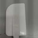 Rubbermaid Commercial Products Scraper Spatula/Food Scraper 13.5-Inch Dishwasher Safe White Heavy Duty Rubber Silicone Spatula for Resturant/Home Cooking/Baking