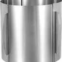 Cake Ring 20cm High Adjustable Round Cake Ring Stainless Steel Mousse Baking Moulds Bakeware Supplies for Baking Cooking Making Tool