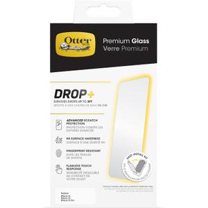 OtterBox iPhone 16e, 14, 13, & 13 Pro Premium Glass, Scratch Protection, Flawless Touch Response, Fingerprint Resistant, Easy Installation