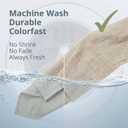 Pure 100% Linen Bath Towel - 30x60-inch Lightweight Travel Towel - Linen Beach Towel Waffle Weave Quick Dry Hair Towel - Thin Towels for Bathroom