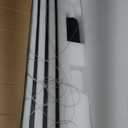 JAYMP Modern LED Chandeliers Dimmable Pendant Light Fixture for High Ceiling Living Room Dining Room Staircase Restaurant Sputnik Floating Sculptural Art Hanging Lamp (Black, 7-Lights Small)