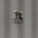 Flag Pole Rings, Aluminum Alloy Flagpole Rings 360 Rotating Anti Wrap Mounting Ring, Spinning Clips with Carabiner for 0.75-1.02 Inch Diameter- Pack of 2 (Matte Silver)