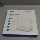 DBIT AC1200 Dual Band Mesh WiFi Router Long Range Wireless Internet Router with 4 x High-Power FEMs, 4 x 10/100/1000 Mbps Gigabit Ports, WPA3 Security, Parental Controls, Guest Network (T18-21K Pro)