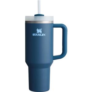 Stanley Quencher H2.0 Tumbler with Handle and Straw 40 oz | Flowstate 3-Position Lid | Cup Holder Compatible for Travel | Insulated Stainless Steel Cup | BPA-Free | Stargaze