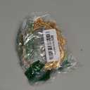 uxcell 1 Pcs Vintage Resin Picture Frames, 2.9'' x 2.1'' Mini Picture Frames Oval Rectangle Wall Hanging Frames Display Frame Photo Holder for Home Wall Jewelry Display Hotel Decor, Gold