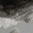 Vintage Babycrest woven acrylic fringe baby blanket