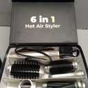 Hair Dryer Brush,6 in 1 Professional Hot Air Styler,Powerful Air Curling Wrap Styler,Negative Ionic Hair Dryer Fast Drying, Multi Hair Stylerfor Curling Volumizing Straightening Styling