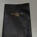 Appointment Book & Planner 2026-2027 - Daily Hourly Planner 2026-2027, 8.5" x 11", Jul 2026 - Jun 2027, Weekly Appointment Book 26-27, Planners with Colorful Tabs, Leather Cover, 15-Minute Interval - Black