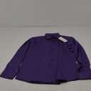ZEROYAA Men's Long Sleeve Dress Shirt Modern Slim Fit Wrinkle-Free Casual Business Button Up Shirts (Purple)