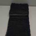 Muddy Mat | Super Absorbent Door Mat Indoor, Microfiber Quick Dry Chenille Entryway Rug, Non-Slip Front Door Mat, Indoor Mats for Entryway, Machine Washable Pet Rug, Charcoal 24"x60"