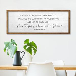 TQianJiang Inspirational Quote Wall Decor I Still Remember the Days I Prayed Sign 24"×10" Grateful Motivational Art for Living Room Bedroom Office Large Modern Wood Framed Wall Hanging (Wood)