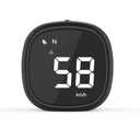 MR CARTOOL M30 Car Speedmeter GPS KMH & MPH HUD Head Up Display with Overspeed Alarm Fatigue Driving Warning Compass for All Vehicles