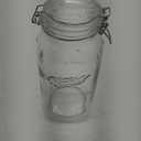 Mason Craft & More Airtight Kitchen Food Storage Clear Glass Clamp Jars