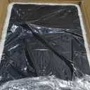 Storage Ottoman, Small Foot Stool Ottoman with Storage, Boucle Teddy Velvet Foot Rest with Padded Seat, Sturdy Wood Legs Stool for Living Room, Bedroom, Couch, Enterway (Cream)