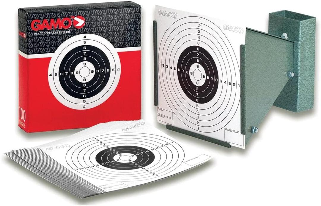Gamo Cone Pellet Trap, Collapsible, 100 Paper Targets