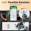 Phone Mount for Jeep Wrangler/Gladiator 2018-2023, Car Phone Holder for Dashboard - 360 Rotatable & Adjustable - Hands Free Cellphone Automobile Cradle, Car Gift for Jeep Wrangler
