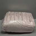 Bedsure King Size Comforter Set - GentleSoft 3 Pieces Fluffy Double-Side Fleece Comforter Set, Cozy Striped Room Decor Aesthetic, Luxury Pink King Bedding with 2 Pillowcases, 104x90 Inches