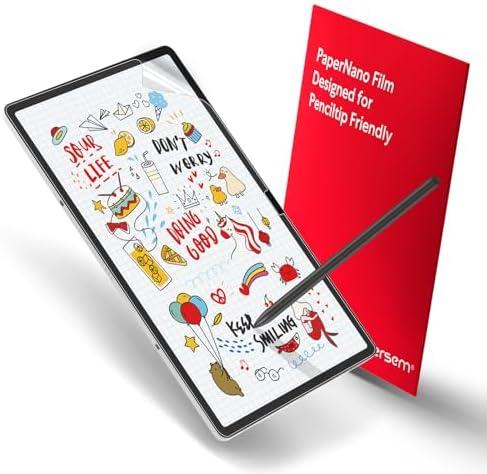 bersem 2 PACK Paperfeel Screen Protector Designed for Samsung Galaxy Tab S10 Plus/Tab S9 Plus/Tab S9 FE+ / Tab S8 Plus/Tab S7 FE/Tab S7 Plus (12.4 inch), Anti Glare, Like Drawing on Paper