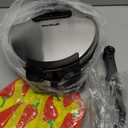 10inch Roti Maker by StarBlue with FREE Roti Warmer and Removable Handle - The automatic Stainless Steel Non-Stick Electric machine to make Indian style Chapati, Tortilla, Roti AC 110V 50/60Hz 1200W (SB-BLA1120)