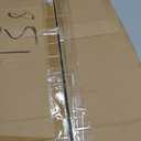 4 Tier Foldable Metal Storage Shelves on Wheels No Assembly