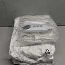 HYLEORY Heated Mattress Pad Queen Size Dual Control, Fast Heating Bed Warmer, Electric Mattress Pad Cover with Deep Pocket 9 Heat Settings, 10 H Auto Shut Off, Machine Washable, White 60"*80"