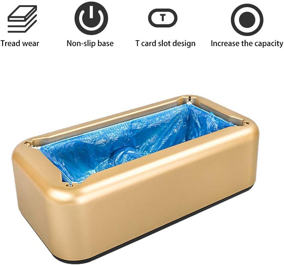 Automatic Shoe Covers Dispenser Machine: Shoe Cover Machine  - Waterproof Dust Proof for Medical Home Shop and Office Golden