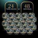 Sheba Perfect Portions Kitten Wet Cat Food Pate Chicken Entree, 2.6 oz. Twin-Pack Trays (24 Count, 48 Servings)