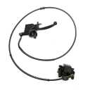 Aynaxcol Left Hydraulic Brake Master Caliper Rear Hand Hydraulic Disc Brake Assembly Replacement for 50cc 90cc 110ccc 125cc Chinese Taotao Roketa Sunl GoKart Dune Buggy Quad ATV Dirt Mini Bike