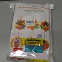 Winlyn 24 Sets Thanksgiving Turkey Ornaments Decorations Art Sets DIY Thanksgiving Craft Kits Fall Crafts Autumn Leaf Pumpkin Turkey Foam Stickers Arts and Crafts for Kids Party Classroom Activities