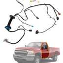 Door Wiring Harness, Compatible with 2010-2014 Chevy Silverado/GMC Sierra 1500 2500 3500, Front Left Driver Side, DL3 Power Fold Door Jumper Wire Harness, LH Grommet Wiring, Replaces OE# 22912627