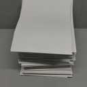 qiqee Auto-pop up 50 Packs Bakery Box With Window 8x8x2.5 inch White Pie Boxes Pastry Box