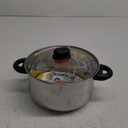 GoodCook Basics Stainless Steel Dutch Oven with Glass Lid, 5 Quart